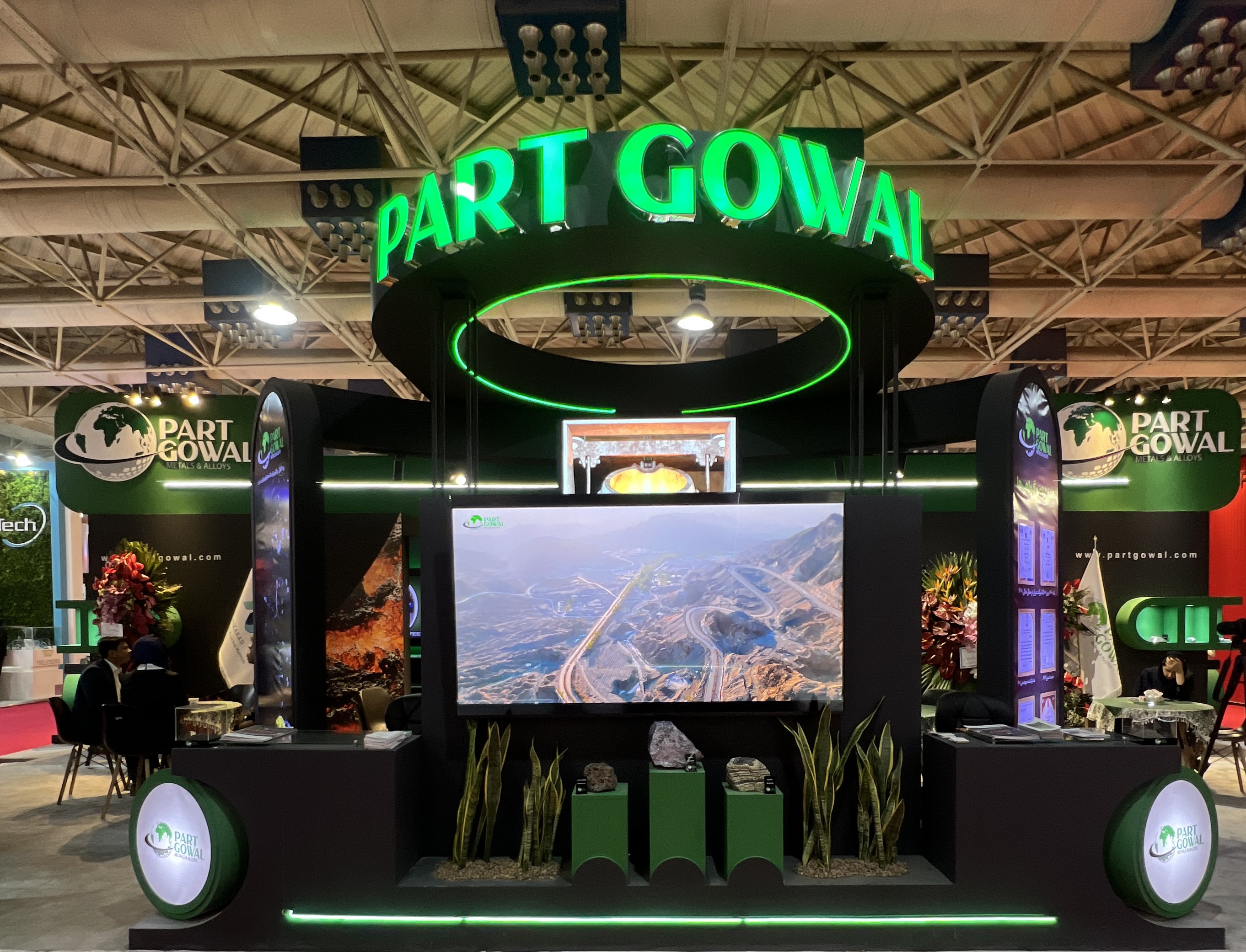 Achievements from Iran Metafo and Iran Conmine Exhibitions for Partgowal